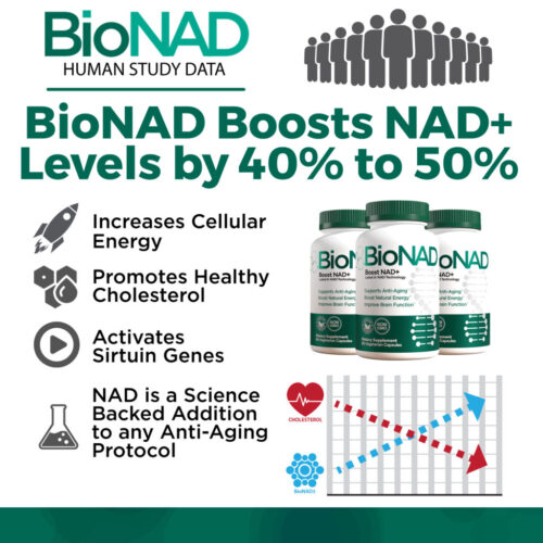 BioNAD 4 benefits proven by the NAD study.