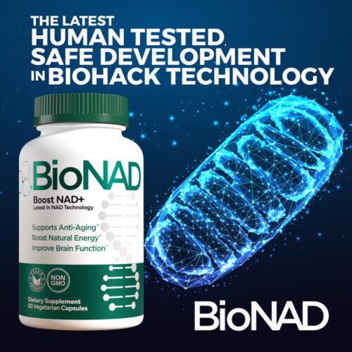 BioNAD the latest human tested safe development in biohack technology.