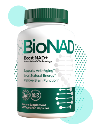 BioNAD Product Image and Bottle